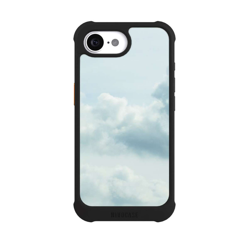 iPhone 16e NIVOmax Pastel Blue Clouds