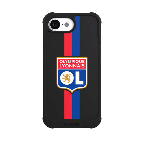 Apple iPhone 16e NIVOmax Olympique Lyonnais Logo Transparent