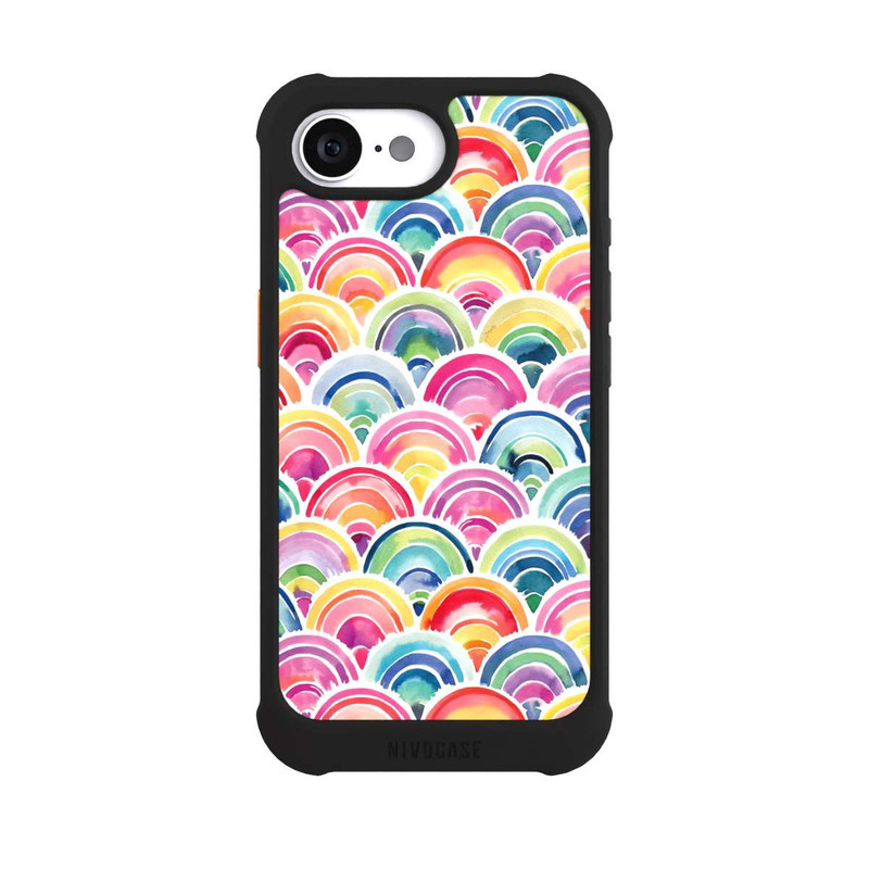 iPhone 16e NIVOmax Happy Summer Rainbow Scales