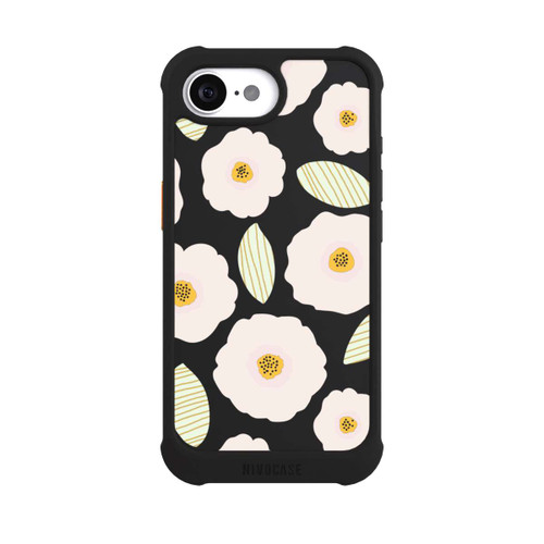 Apple iPhone 16e NIVOmax Simple Pastell Flowers Light Transparent