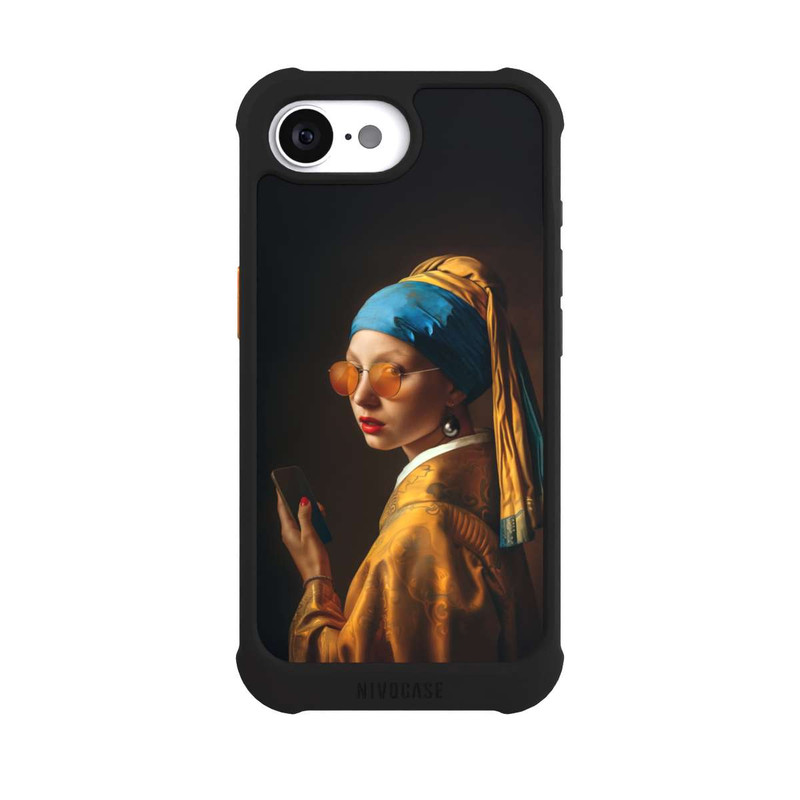 iPhone 16e NIVOmax Modern Pearl Girl