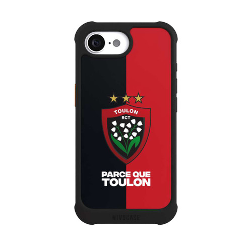 Apple iPhone 16e NIVOmax RCT Logo Rouge Noir