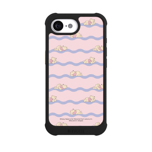 Apple iPhone 16e NIVOmax Winnie the Pooh Pink Waves