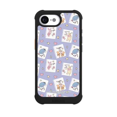 Apple iPhone 16e NIVOmax Winnie Puuh Wilde Freunde Muster