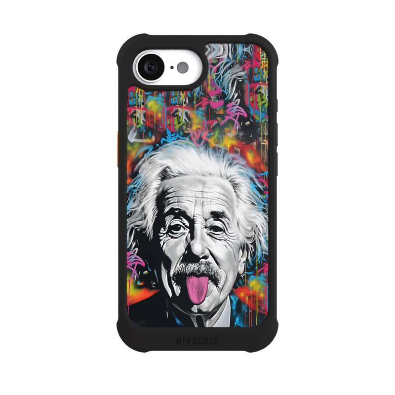iPhone 16e NIVOmax Physiker Bunte Zunge Raus