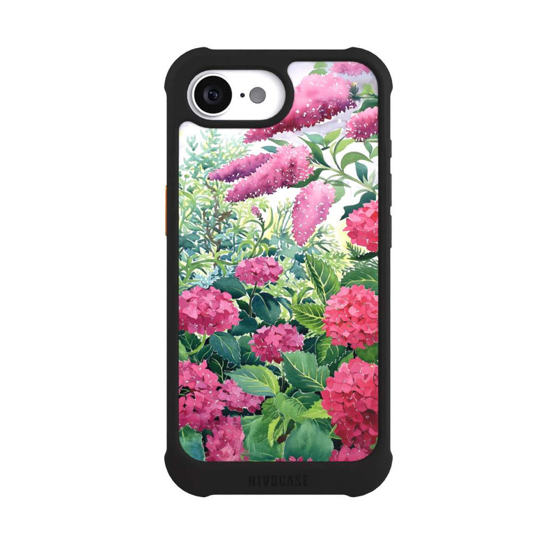 iPhone 16e NIVOmax Garden Hydrangeas and Buddleia by Christopher Ryland