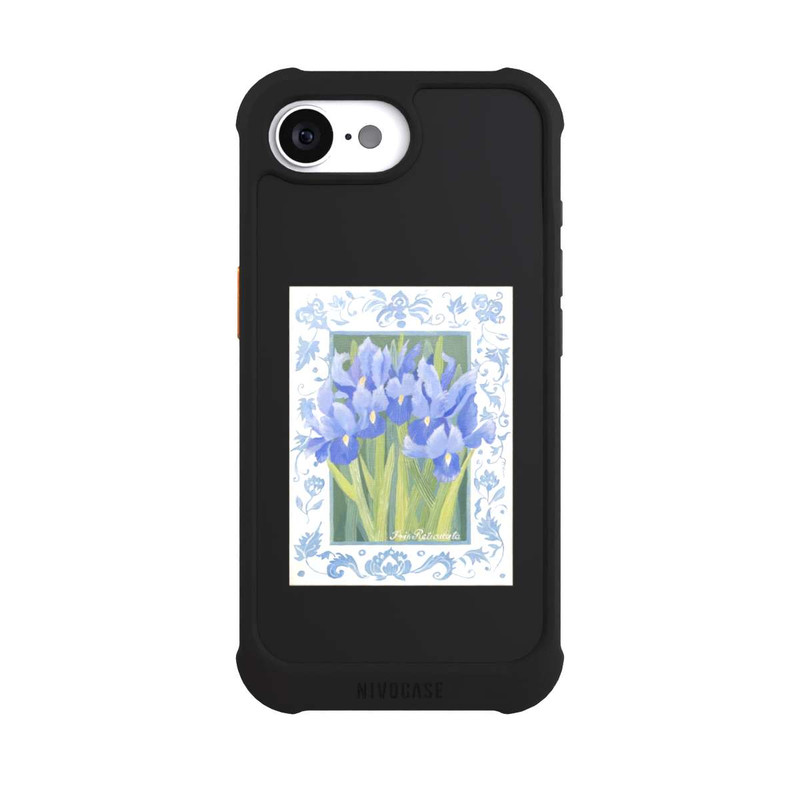 iPhone 16e NIVOmax Blue Iris, by Jennifer Abbott