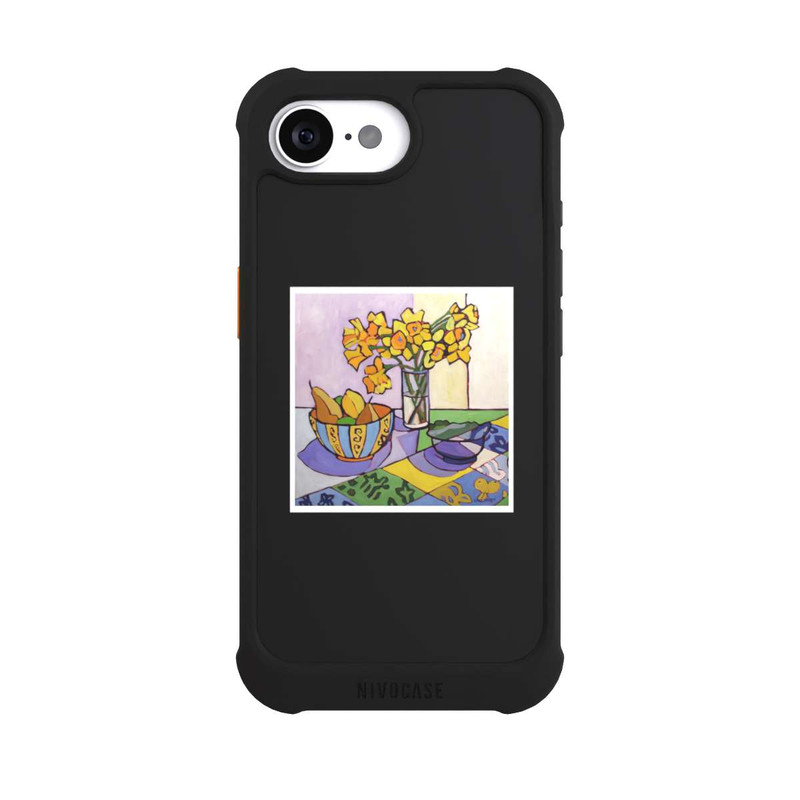 iPhone 16e NIVOmax Daffodil Patchwork, 2023, by Catherine J Martzloff