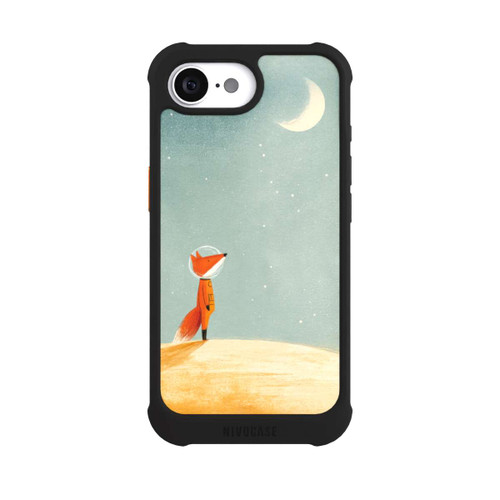 Apple iPhone 16e NIVOmax Fuchs im Mondlicht