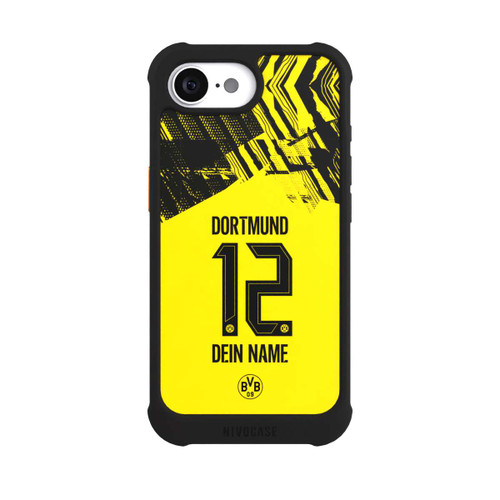 Apple iPhone 16e NIVOmax BVB Trikot Personalisierbar 25-26