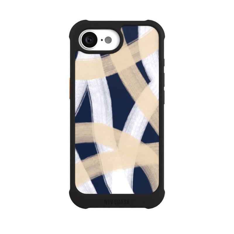 iPhone 16e NIVOmax Laced Up Beije Blue