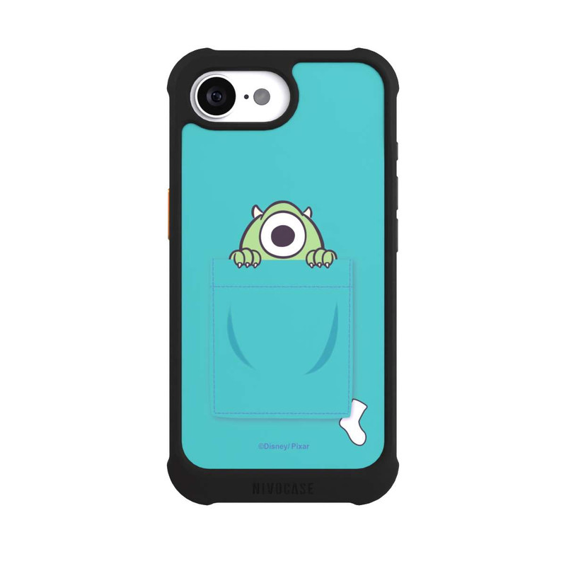 iPhone 16e NIVOmax Monster AG P Green Background