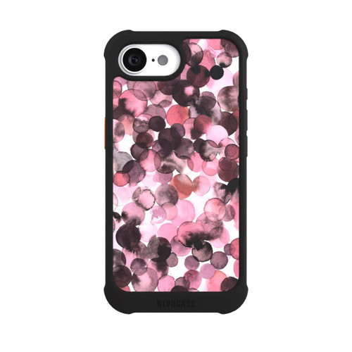 Apple iPhone 16e NIVOmax Blätterzauber Pink