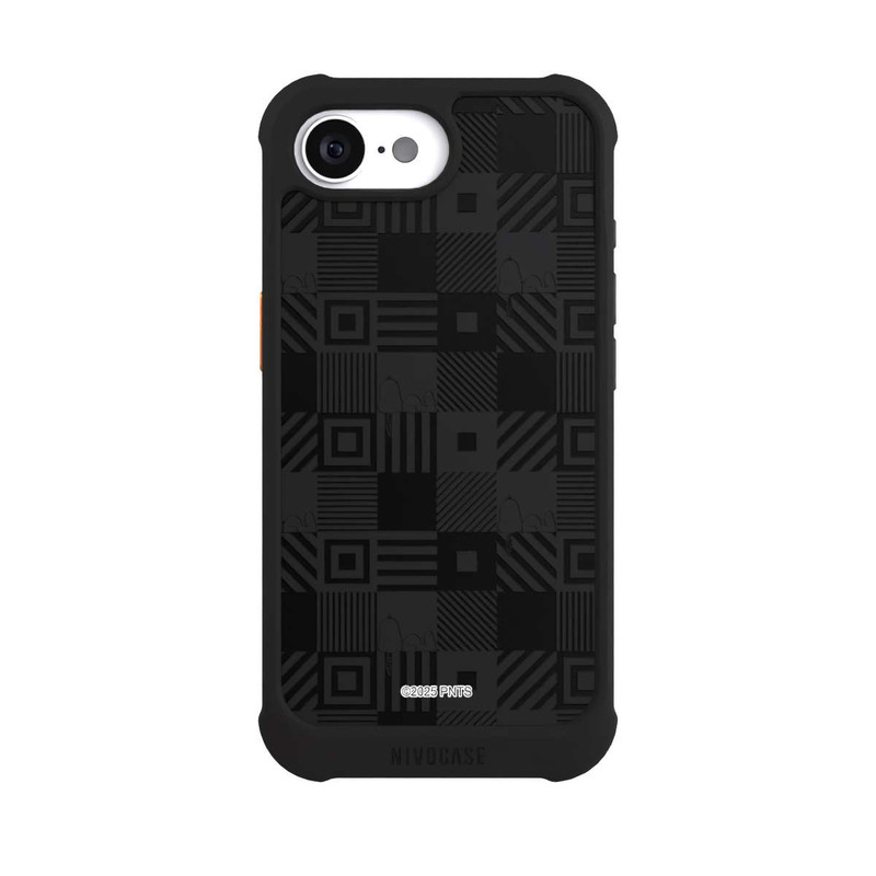 iPhone 16e NIVOmax Peanuts Pattern Transparent