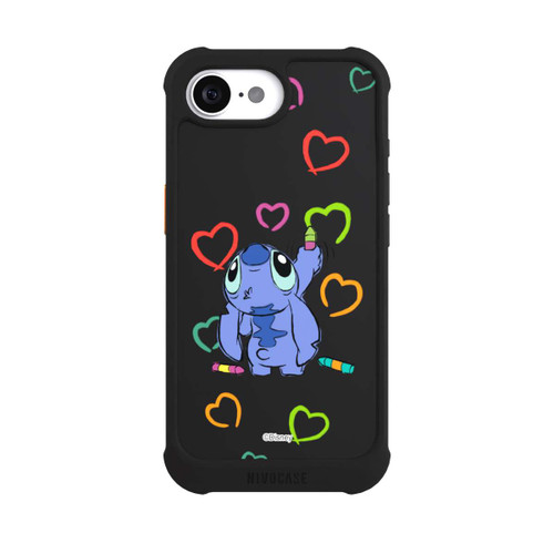 Apple iPhone 16e NIVOmax Stitch Draws a Heart Transparent
