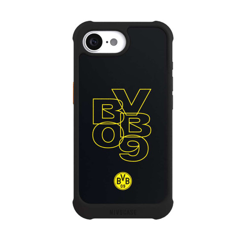 Apple iPhone 16e NIVOmax BVB09 Gelb Schwarz