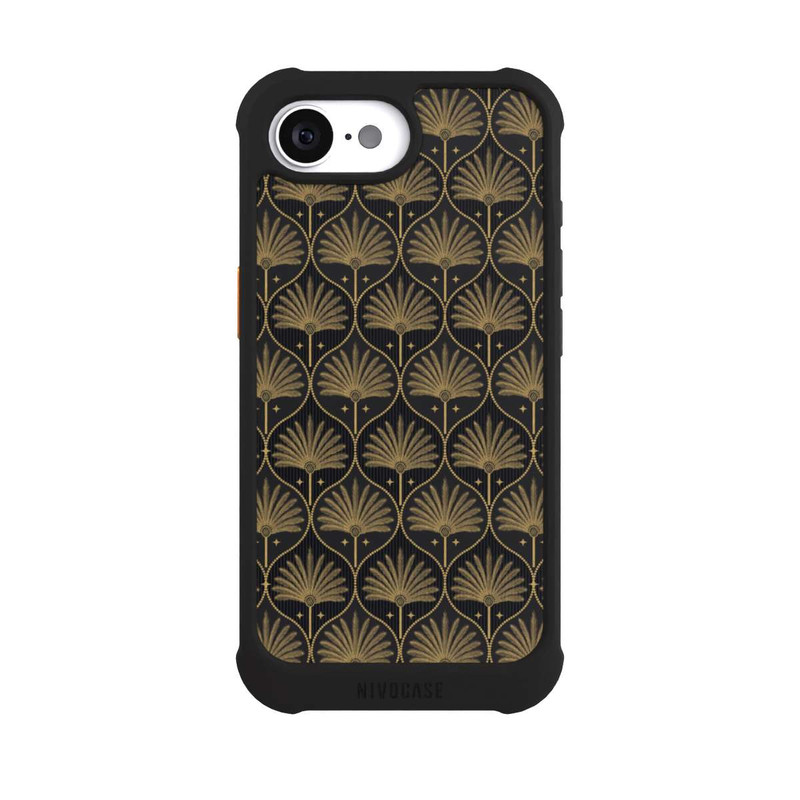 iPhone 16e NIVOmax Art Deco Blätter