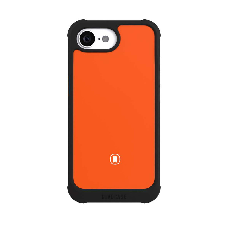 iPhone 16e NIVOmax Nivocase Icon Orange