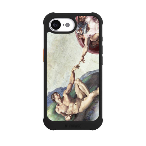 Apple iPhone 16e NIVOmax Michelangelo Buonarroti Erschaffung von Adam