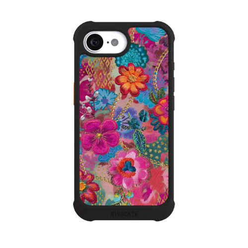 Apple iPhone 16e NIVOmax Patchwork Blumen Mit KI