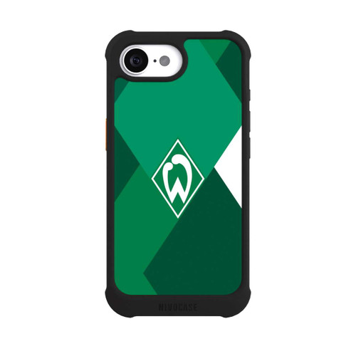 Apple iPhone 16e NIVOmax Werder Bremen Rautenmuster