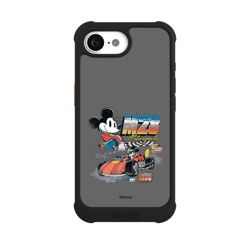iPhone 16e NIVOmax Micky Maus Rennauto M28