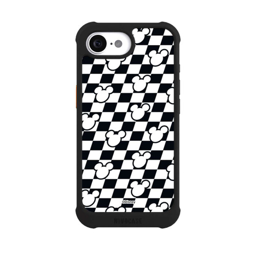 Apple iPhone 16e NIVOmax Happy Racing Pattern Mickey Mouse Motorsport