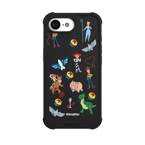 Apple iPhone 16e NIVOmax Toy Story 5 Hero Toys Pattern Transparent