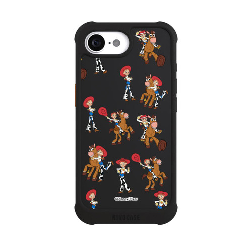 Apple iPhone 16e NIVOmax Toy Story 5 Jessie Cowboy Pattern Transparent