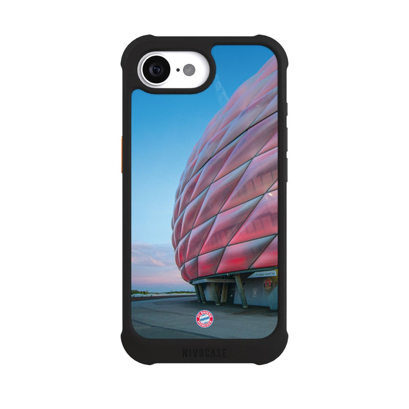 iPhone 16e NIVOmax FC Bayern Allianz Arena Morgenröte