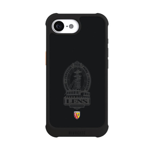 Apple iPhone 16e NIVOmax RC Lens Mine de Ferveur Emblem schwarz