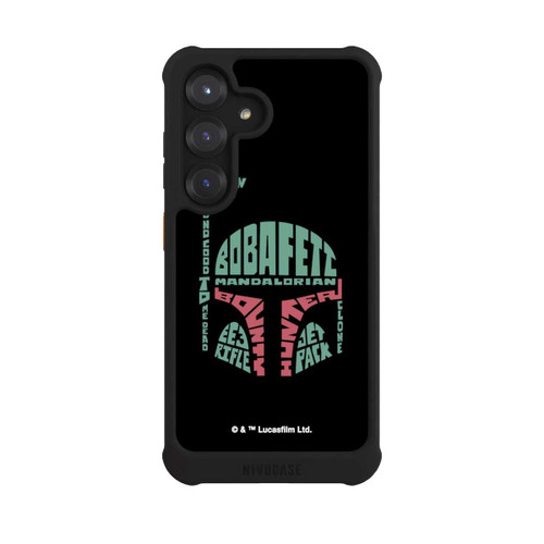 Samsung Galaxy S25 NIVOmax Boba Fett Typo - Star Wars