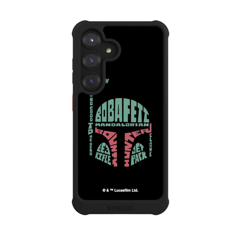 Galaxy S25 NIVOmax Boba Fett Typo Graphique