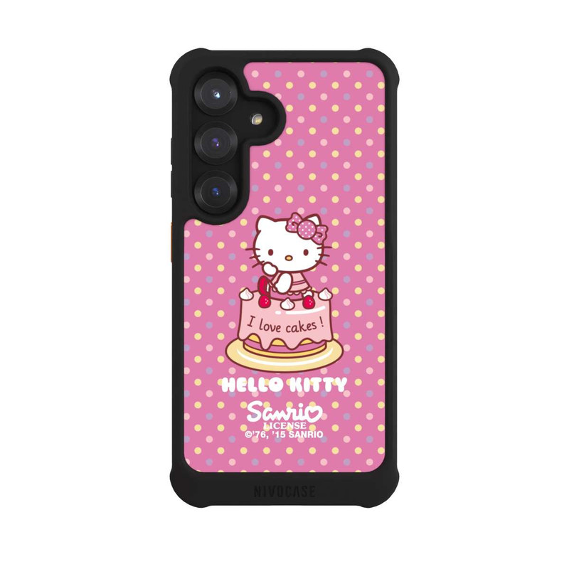 Galaxy S25 NIVOmax Hello Kitty - I Love Cakes