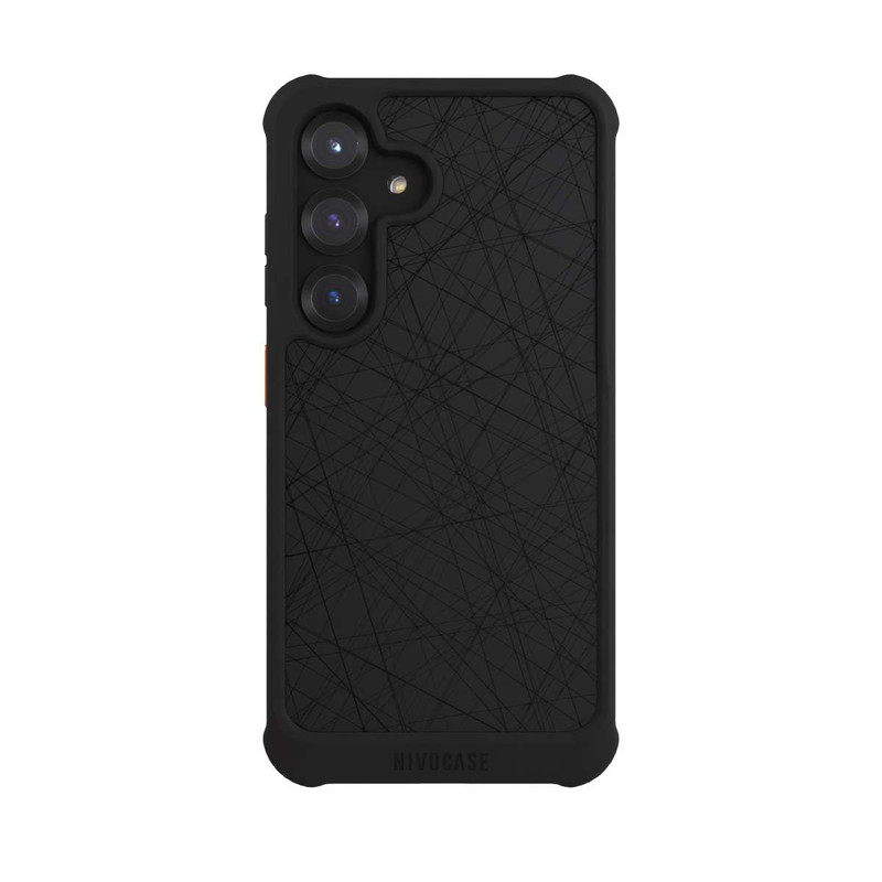 Galaxy S25 NIVOmax Scratches Black ohne Hintergrund