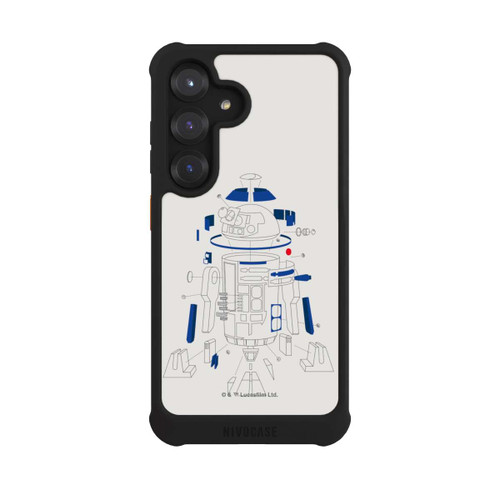 Samsung Galaxy S25 NIVOmax R2D2 Explosionszeichung - StarWars 8