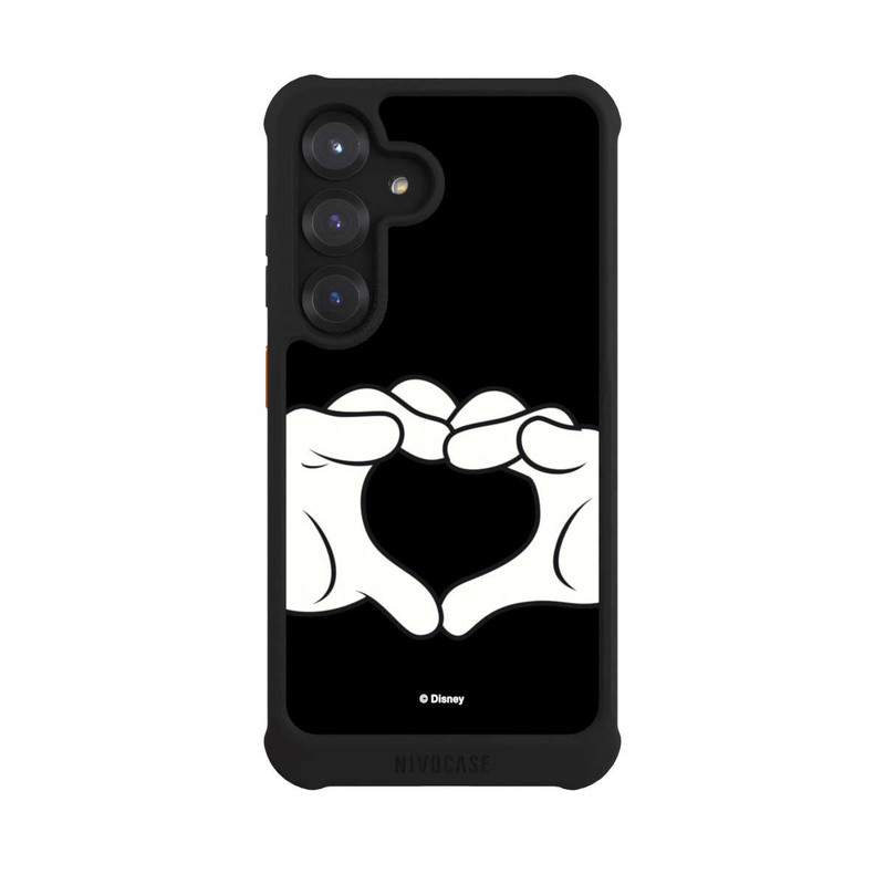 Galaxy S25 NIVOmax Love Hands Micky and Minnie