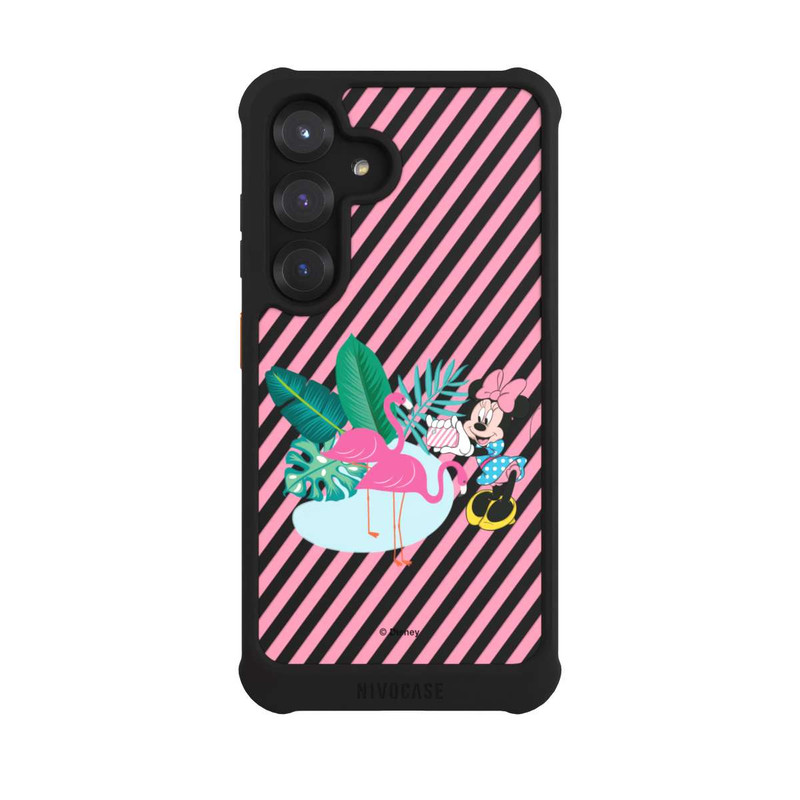Galaxy S25 NIVOmax Minnie Flamingo ohne Hintergrund