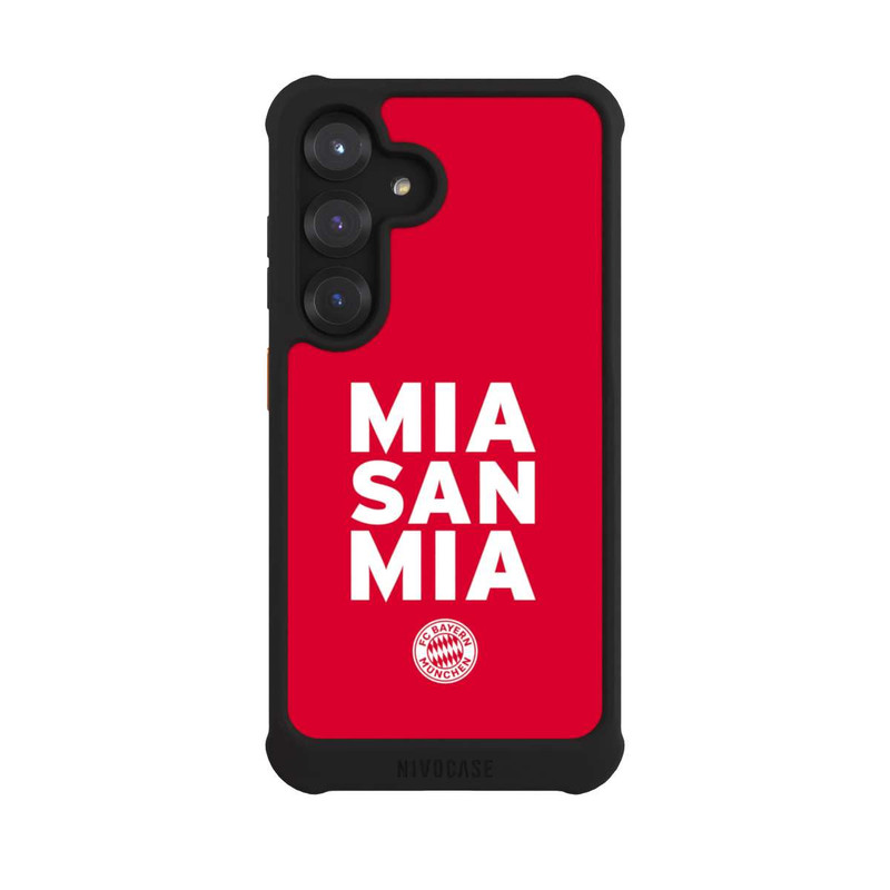 Galaxy S25 NIVOmax Mia San Mia FCB Rot