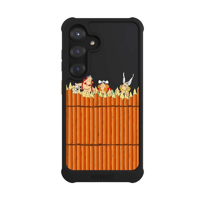 Galaxy S25 NIVOmax Gaulois Derrière Palissade Transparent