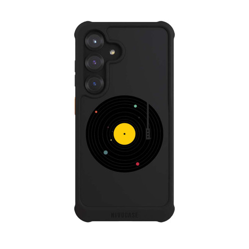 Samsung Galaxy S25 NIVOmax Music Everywhere transparent