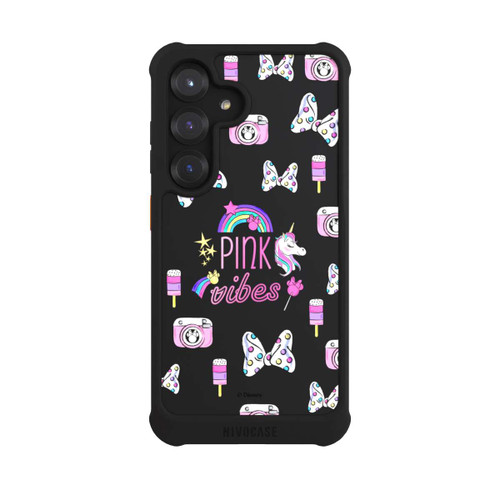 Samsung Galaxy S25 NIVOmax Pink Vibes Transparent