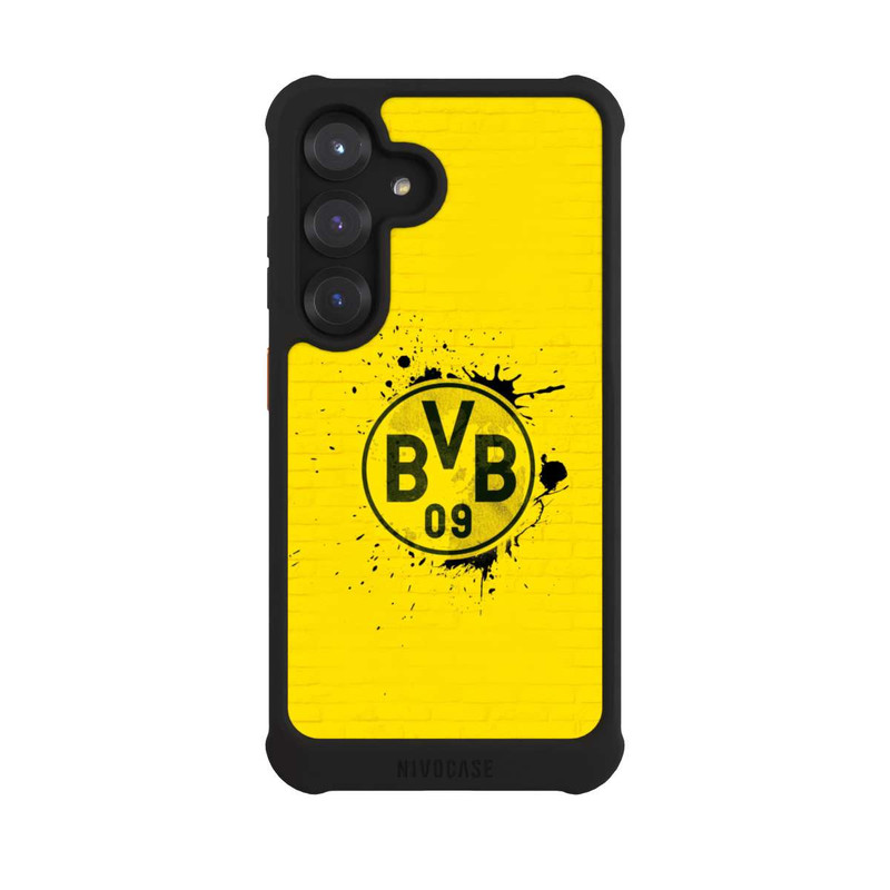 Galaxy S25 NIVOmax Spraylogo Yellow - BVB