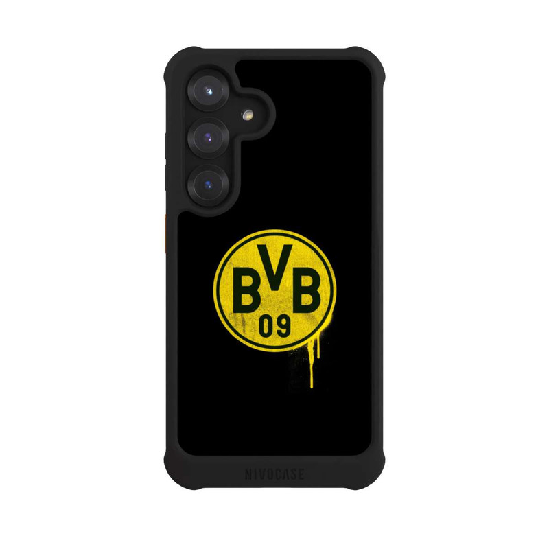 Galaxy S25 NIVOmax Spraylogo Dark - BVB