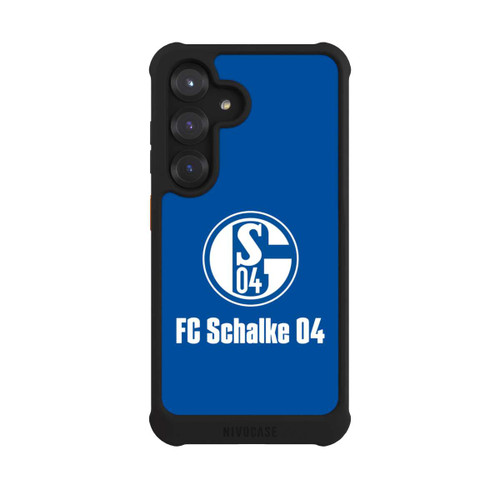 Samsung Galaxy S25 NIVOmax FC Schalke 04 Blau