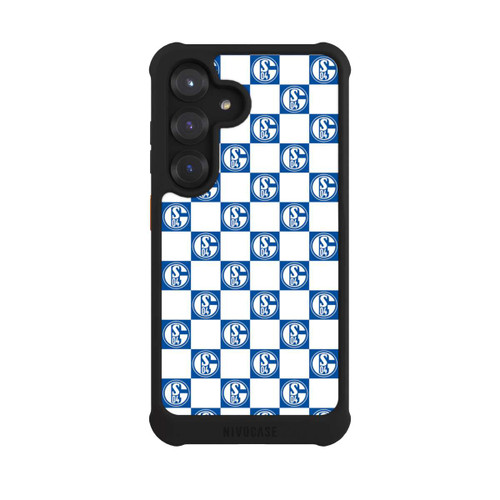 Samsung Galaxy S25 NIVOmax Logos Schalke 04
