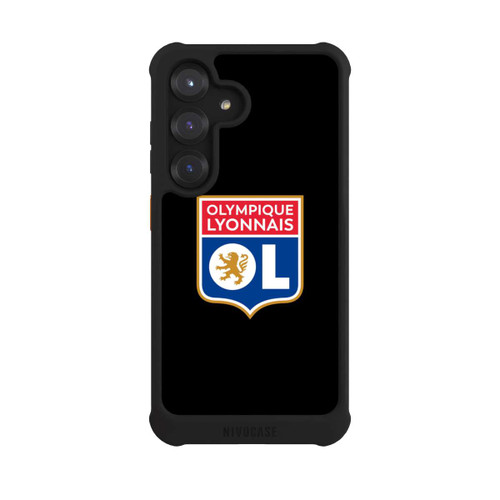 Samsung Galaxy S25 NIVOmax Olympique Lyonnais Noir