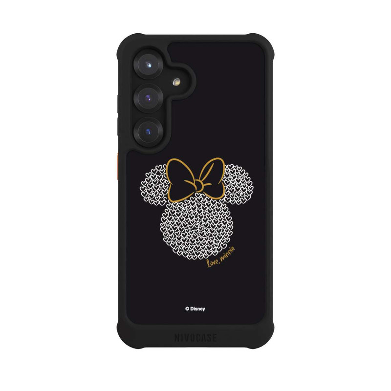 Galaxy S25 NIVOmax Minnie Black and White