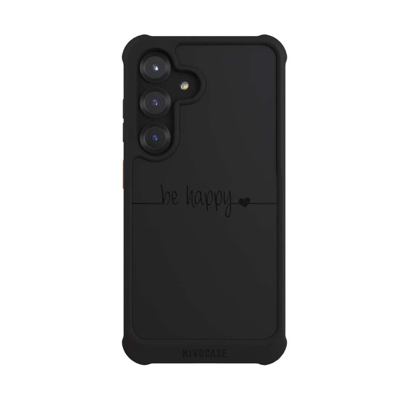 Galaxy S25 NIVOmax be happy transparent