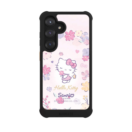 Samsung Galaxy S25 NIVOmax Hallo Kitty Blume